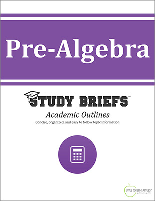 Pre-Algebra cover