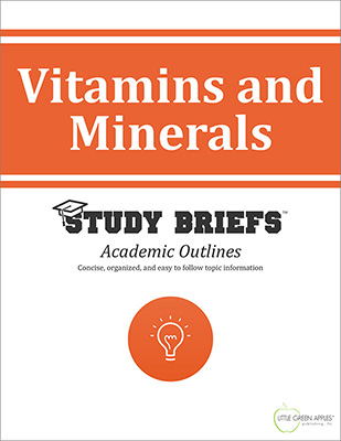 Vitamins and Minerals cover
