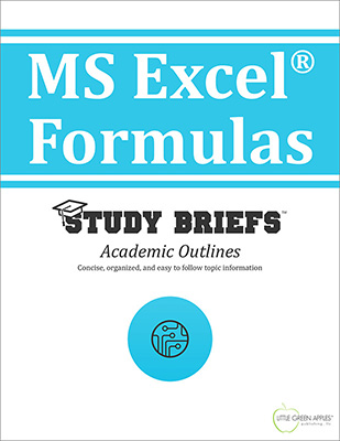 MS Excel Formulas cover